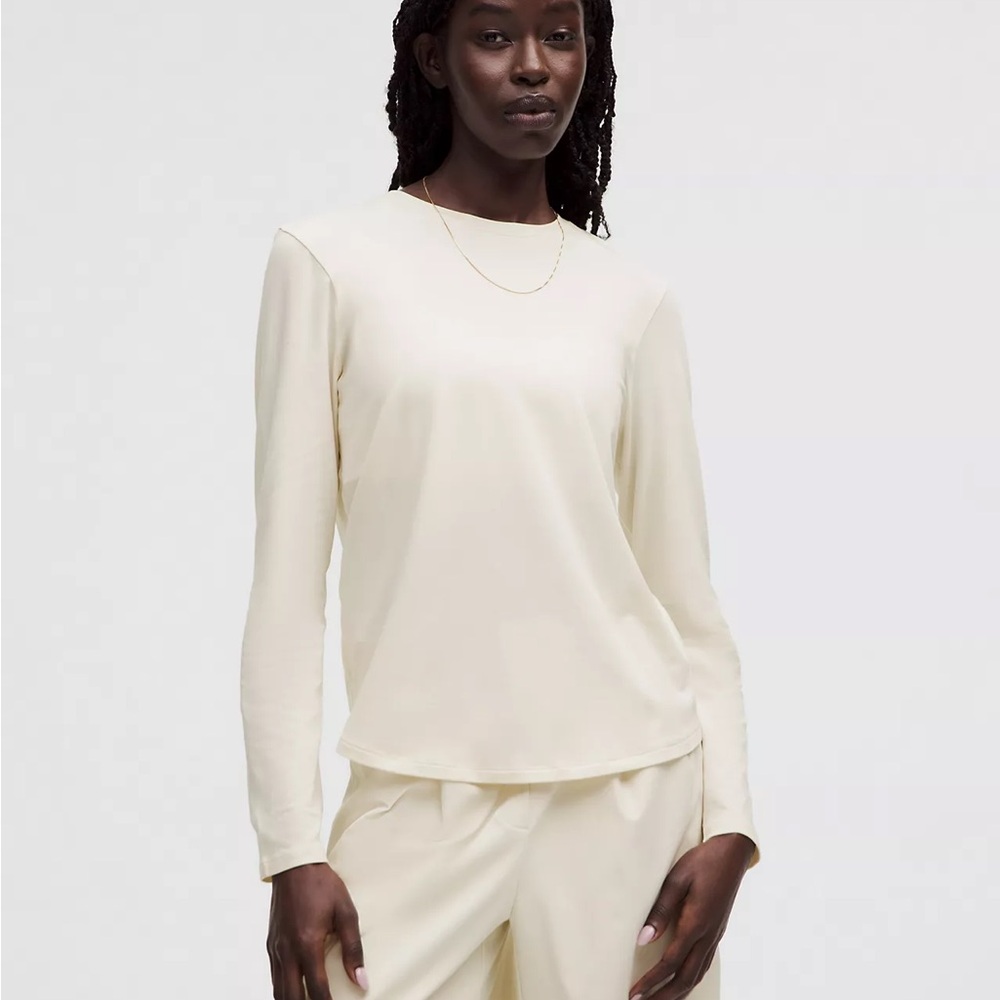 Lululemon ivory Love Long Sleeve